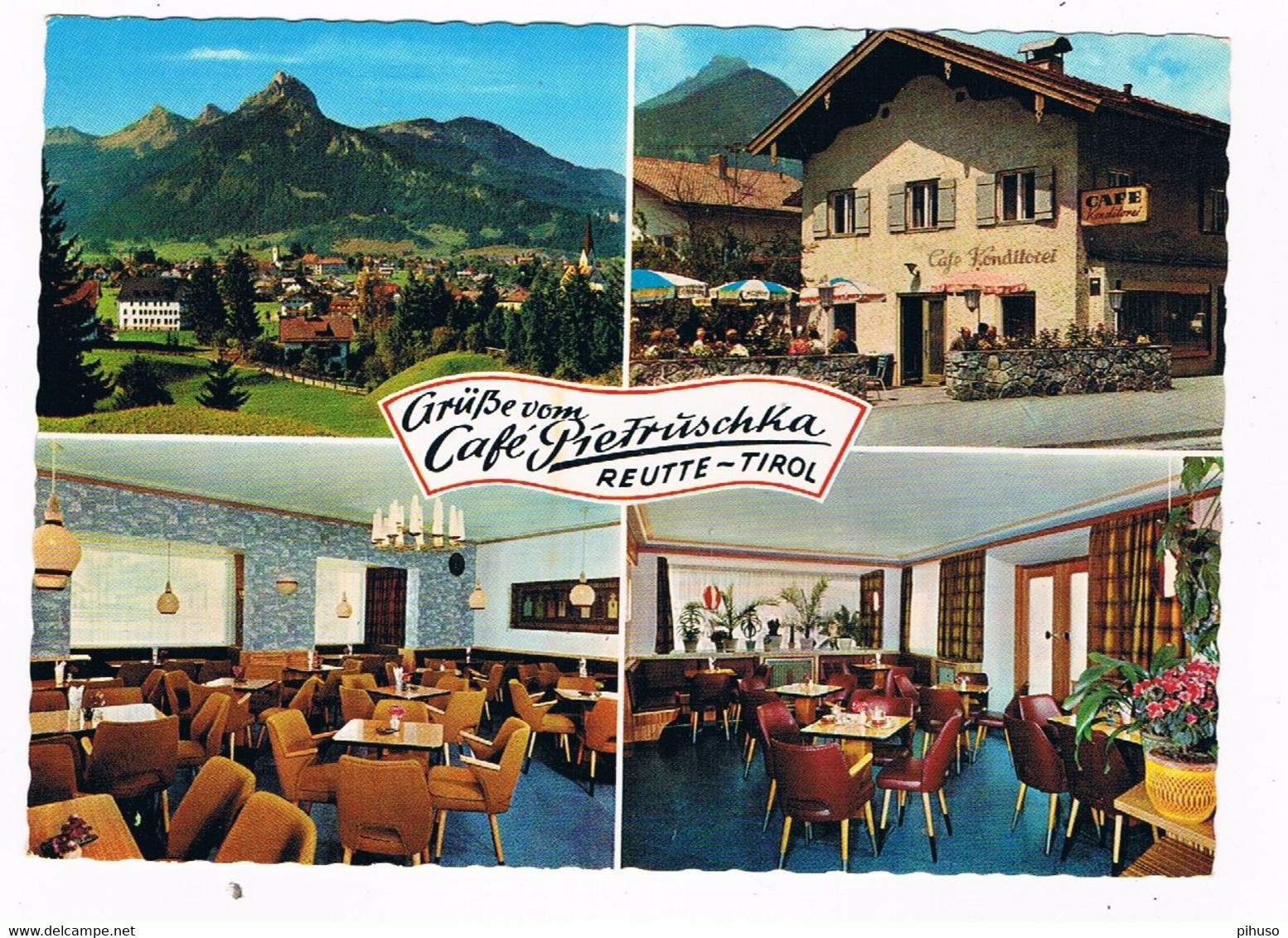 A-5341   REUTTE : Cafe-Konditorei Pietruschka - Gerlos