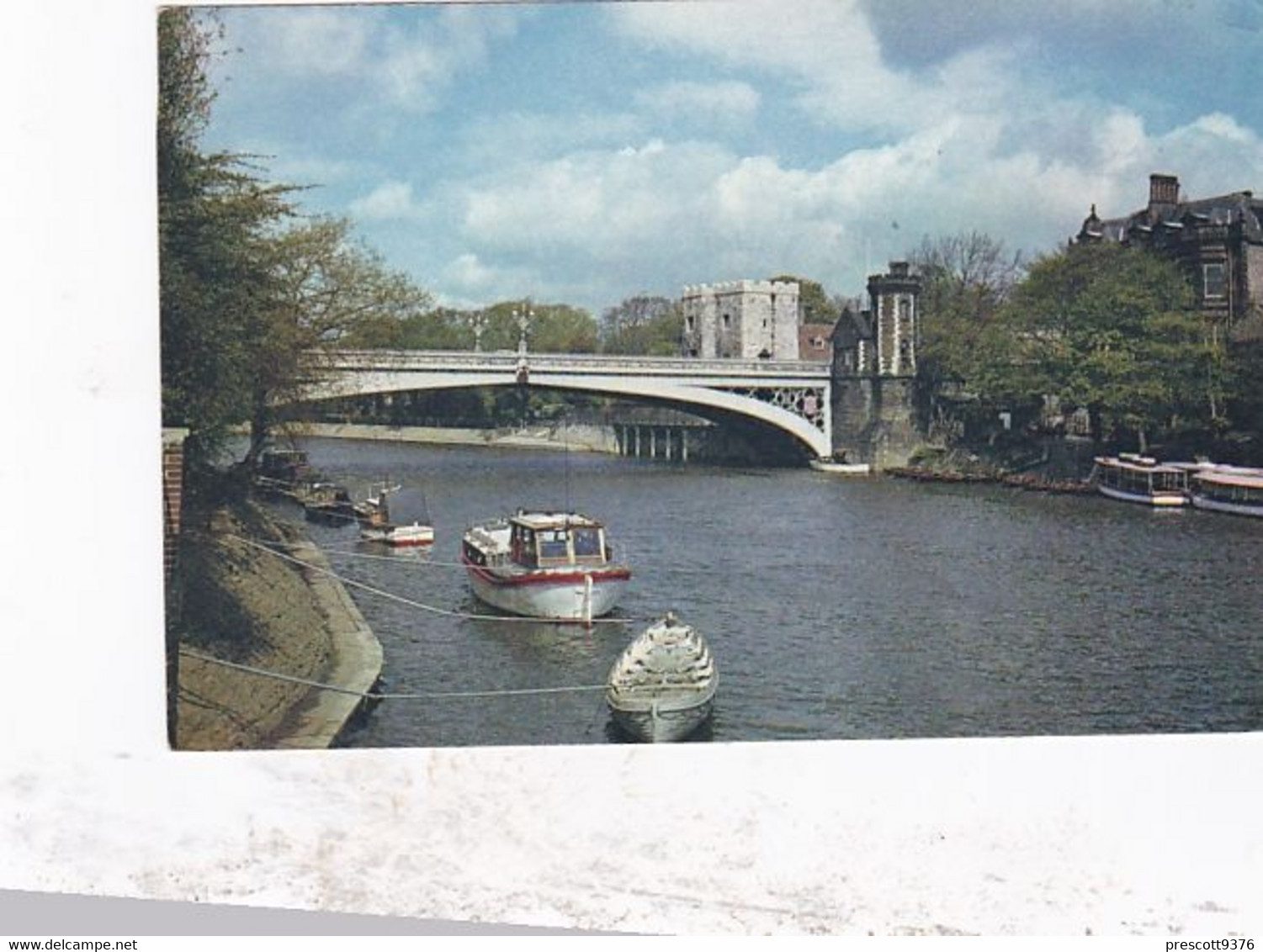 River Ouse & Bridge, York - Unused Postcard - Yorkshire - J Arthur Dixon - - Whitby