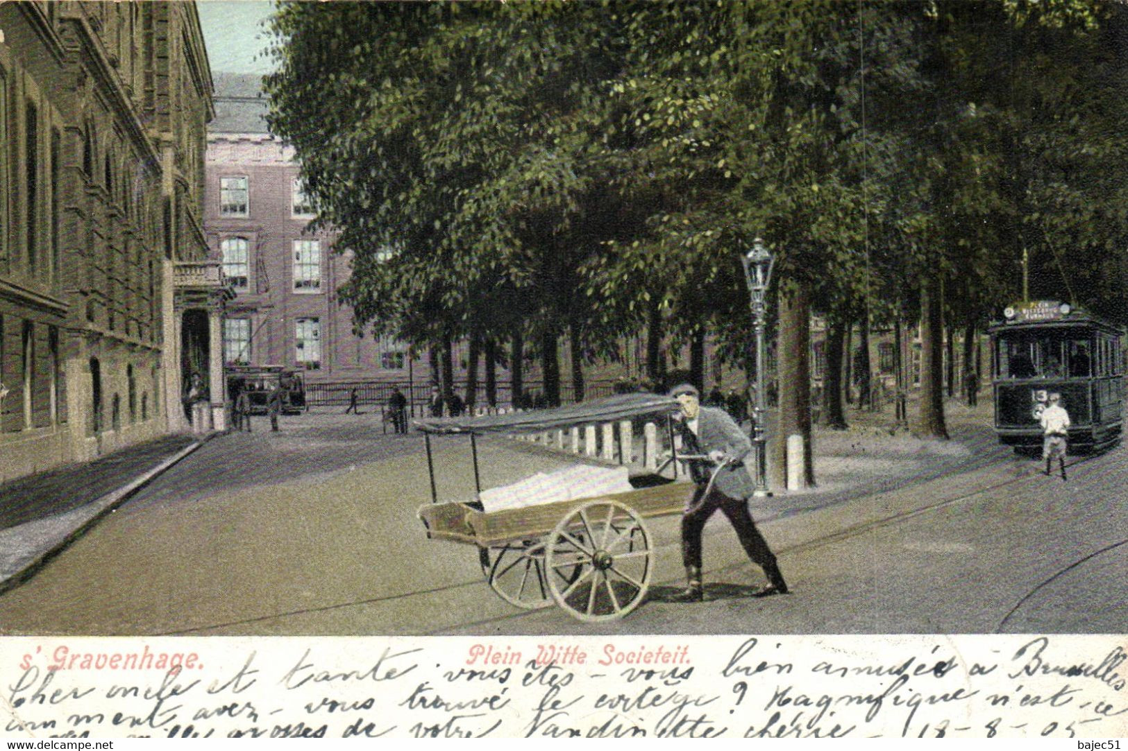 S-Gravenhage (La Haye) - Tramway Marchand "pionnière 1905" - Den Haag ('s-Gravenhage)