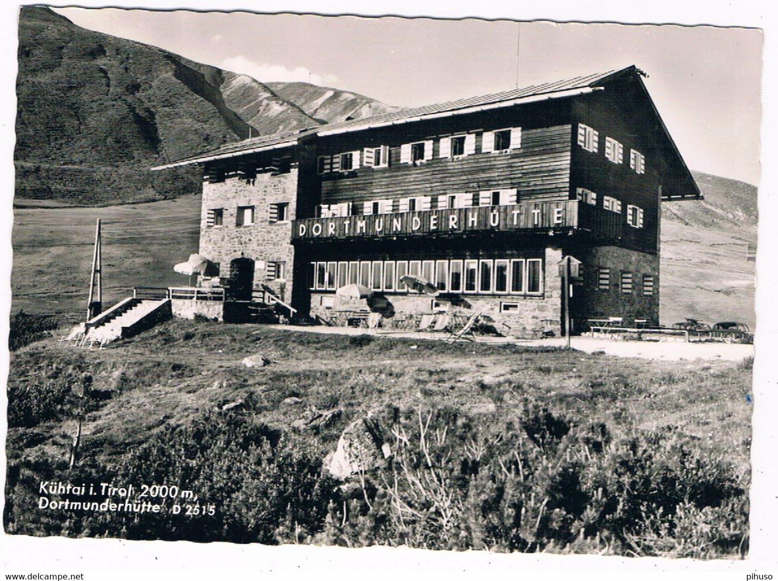 A-5354   KUHTAI : Dortmunderhütte - Sellrein