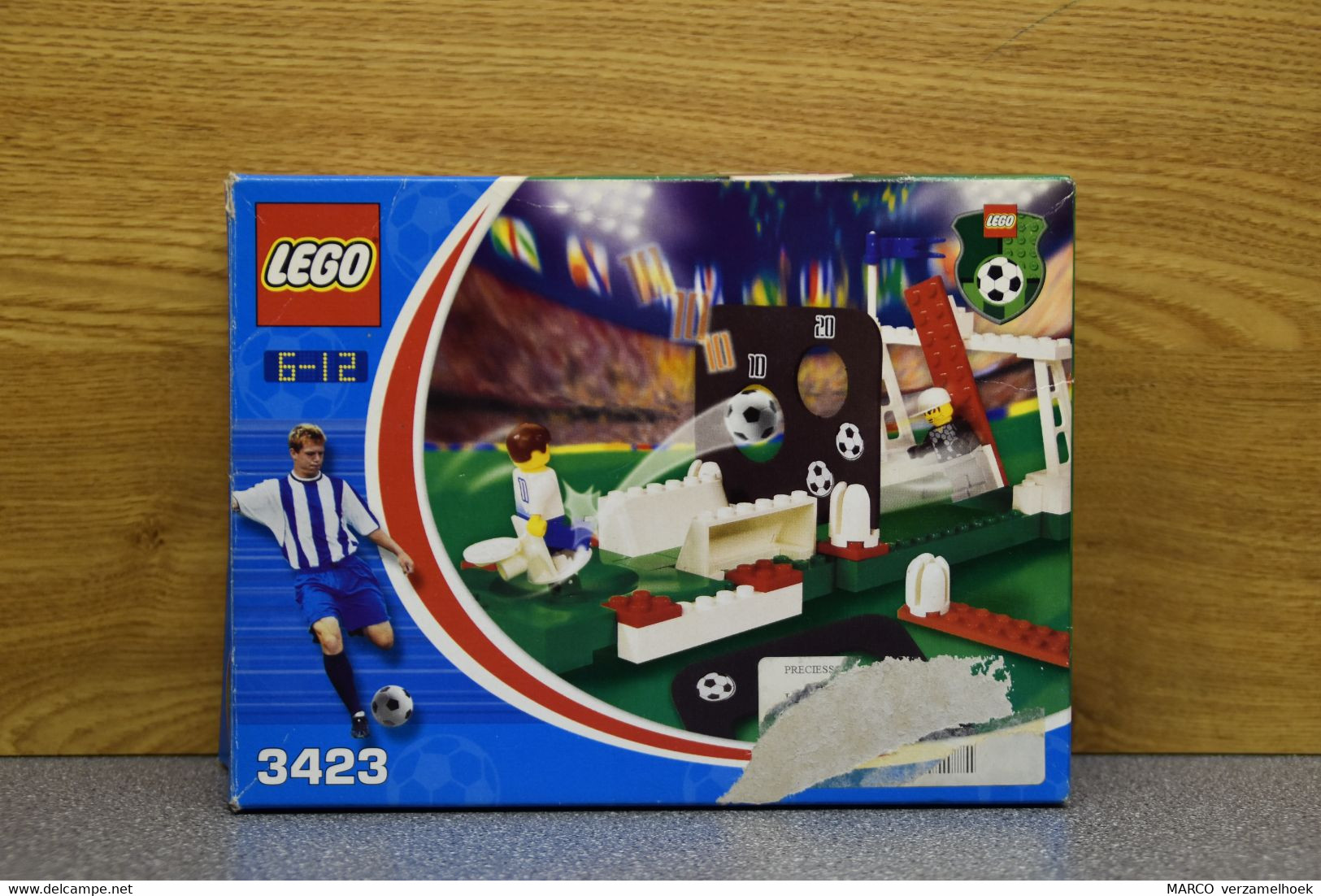 LEGO Bouwdoos 3423 Voetbal-football-soccer-Fußball - Lego System