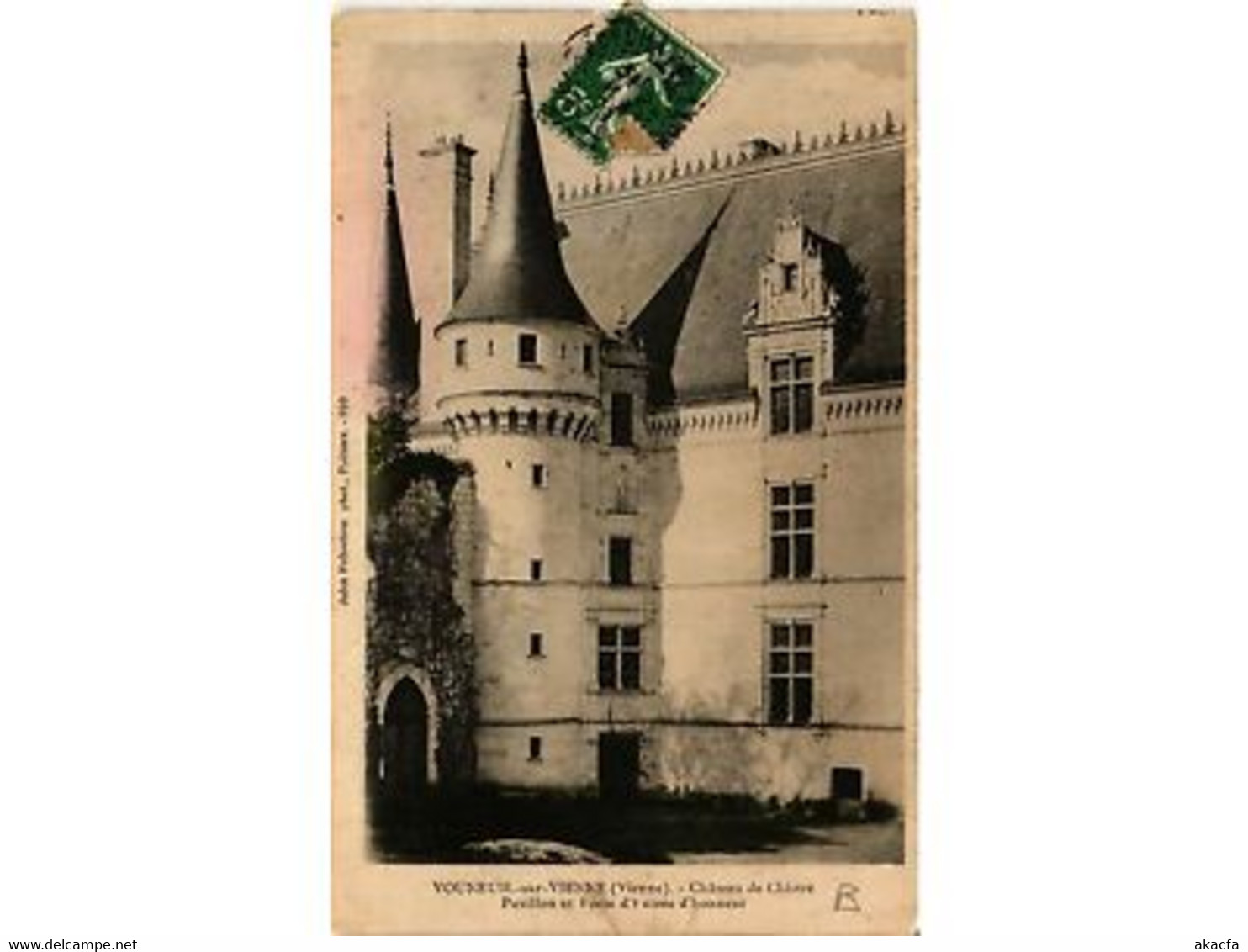 CPA AK VOUNEUIL Sur VIENNE Chateau De Chistre Pavillon Et Forte D'Entr (365904) - Vouneuil Sur Vienne