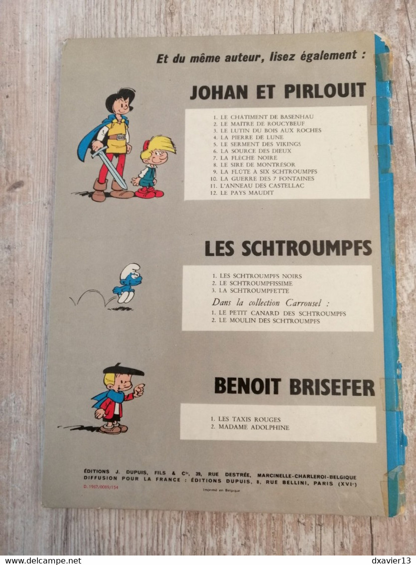 Bande Dessinée - Johan Et Pirlouit 10 - La Guerre Des 7 Fontaines (1967) - Johan Et Pirlouit