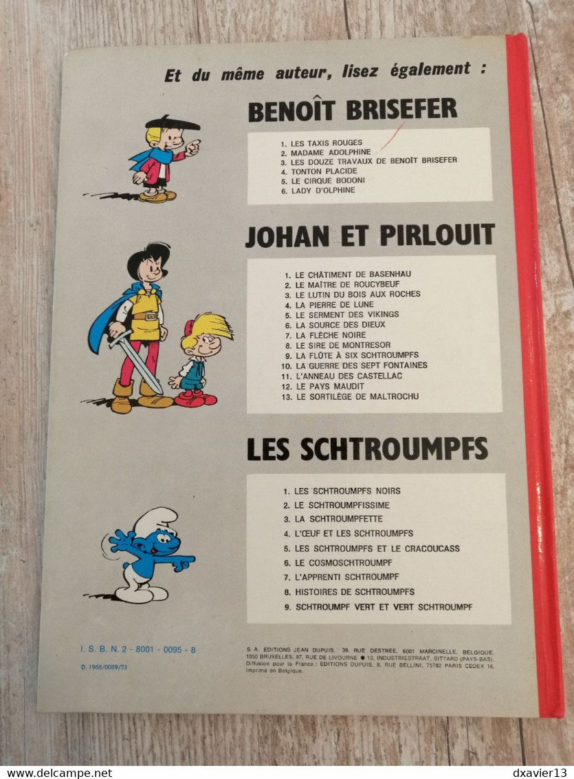 Bande Dessinée - Johan Et Pirlouit 1 - Le Châtiment De Basenhau (1976) - Johan Et Pirlouit