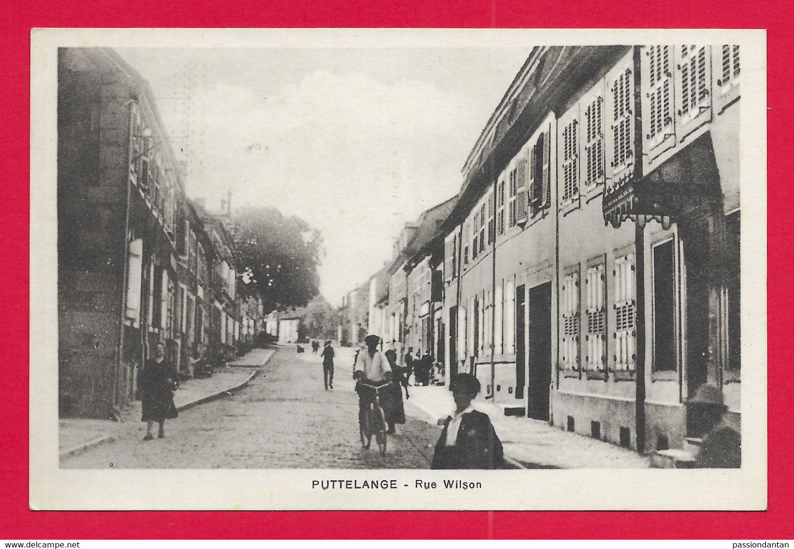 CPA Puttelange - Rue Wilson - Puttelange