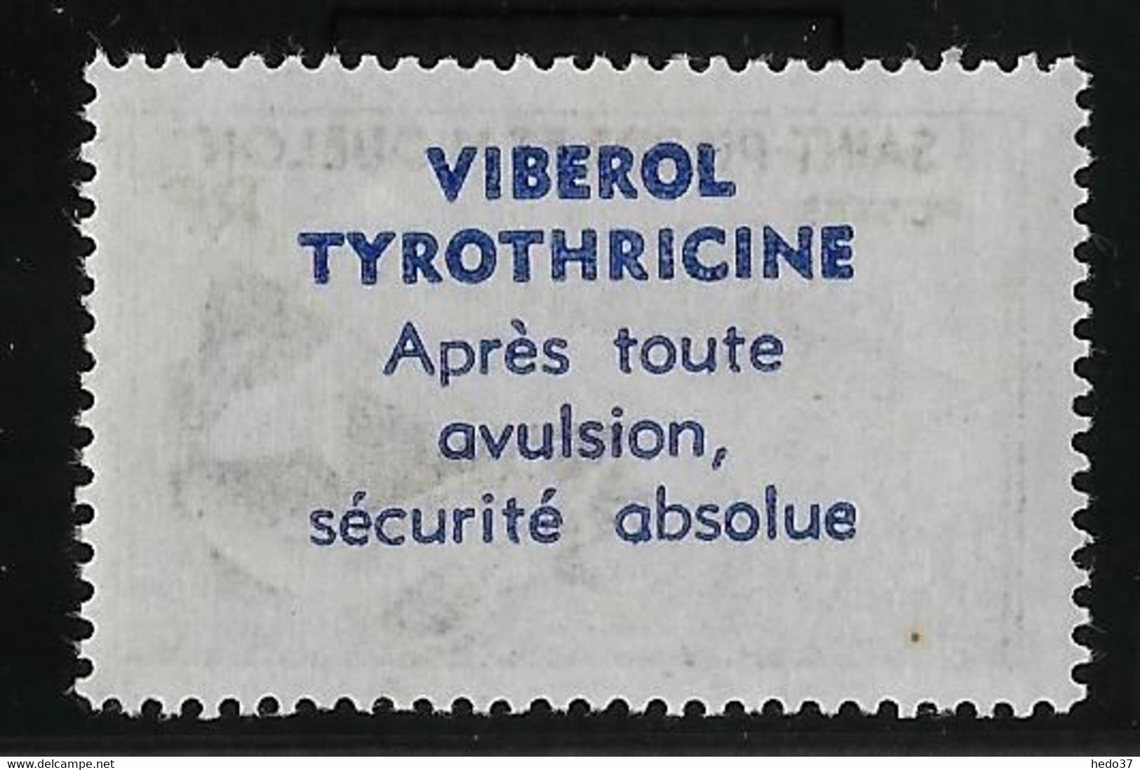 St Pierre Et Miquelon N°353 - Pub Au Dos Viberol - Neuf ** Sans Charnière - TB - Nuevos