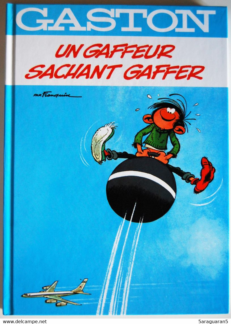 BD GASTON - Un Gaffeur Sachant Gaffer / Lagaffe Nous Gâte - Album Double - Gaston