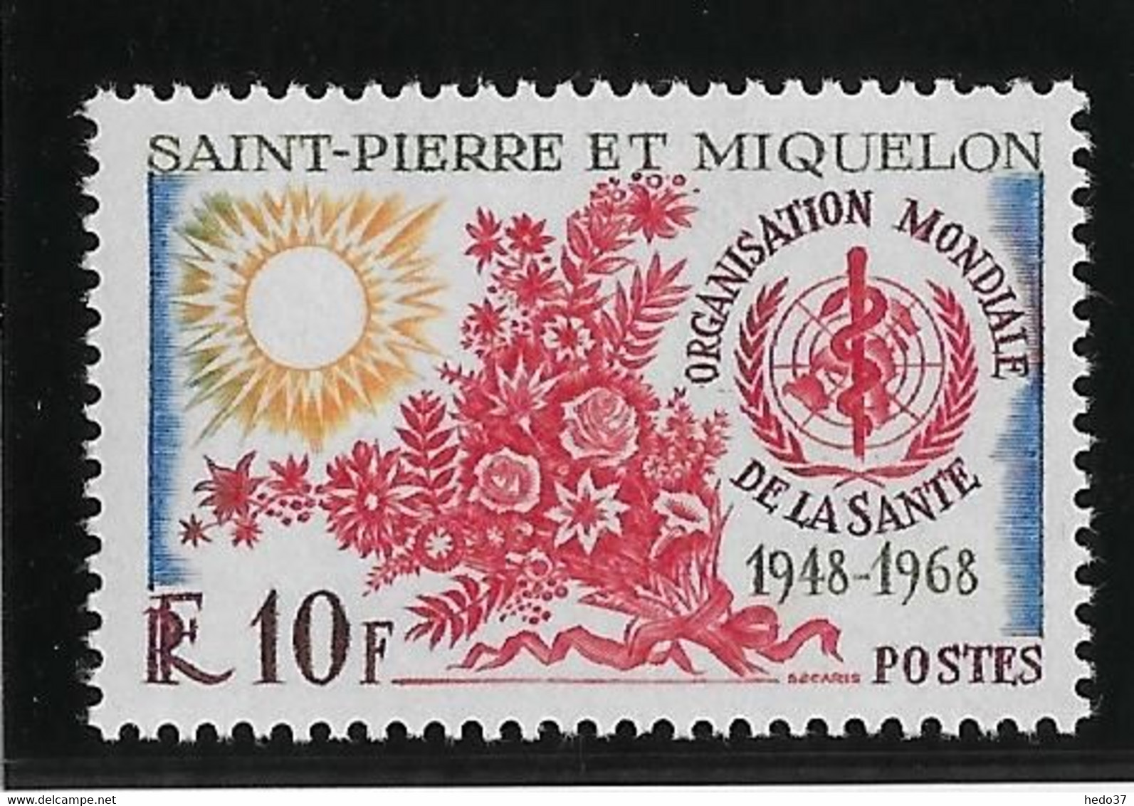 St Pierre Et Miquelon N°379 - Neuf ** Sans Charnière - TB - Neufs