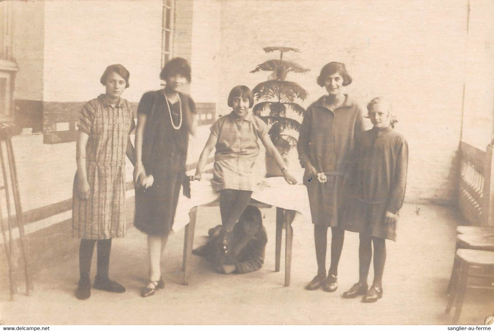 CPA 62 BERCK SUR MER CARTE PHOTO SANATORIUM DE L'OISE SUR LE BALCON (AU VERSO PHOTO GOUBERT - Berck