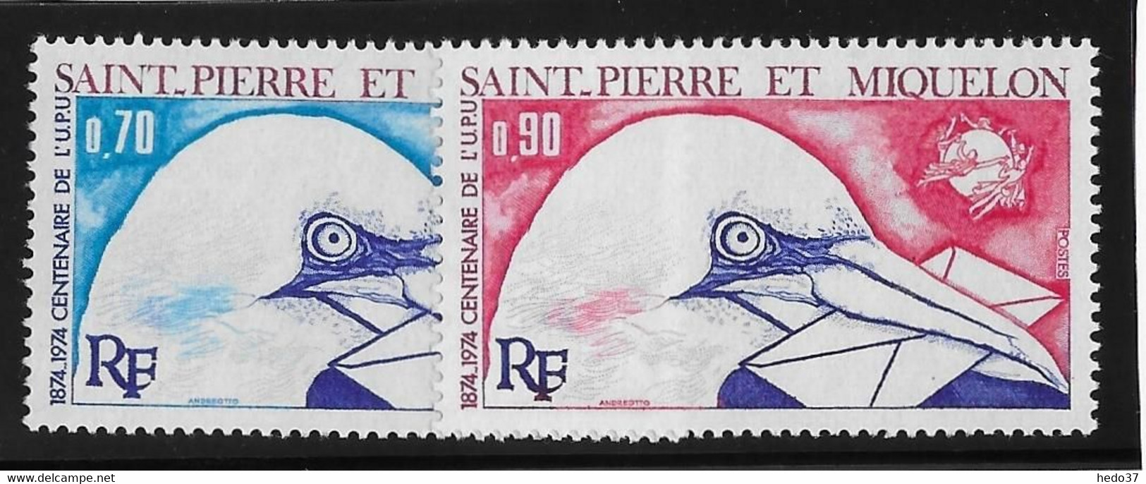 St Pierre Et Miquelon N°434/435 - Neuf ** Sans Charnière - TB - Unused Stamps