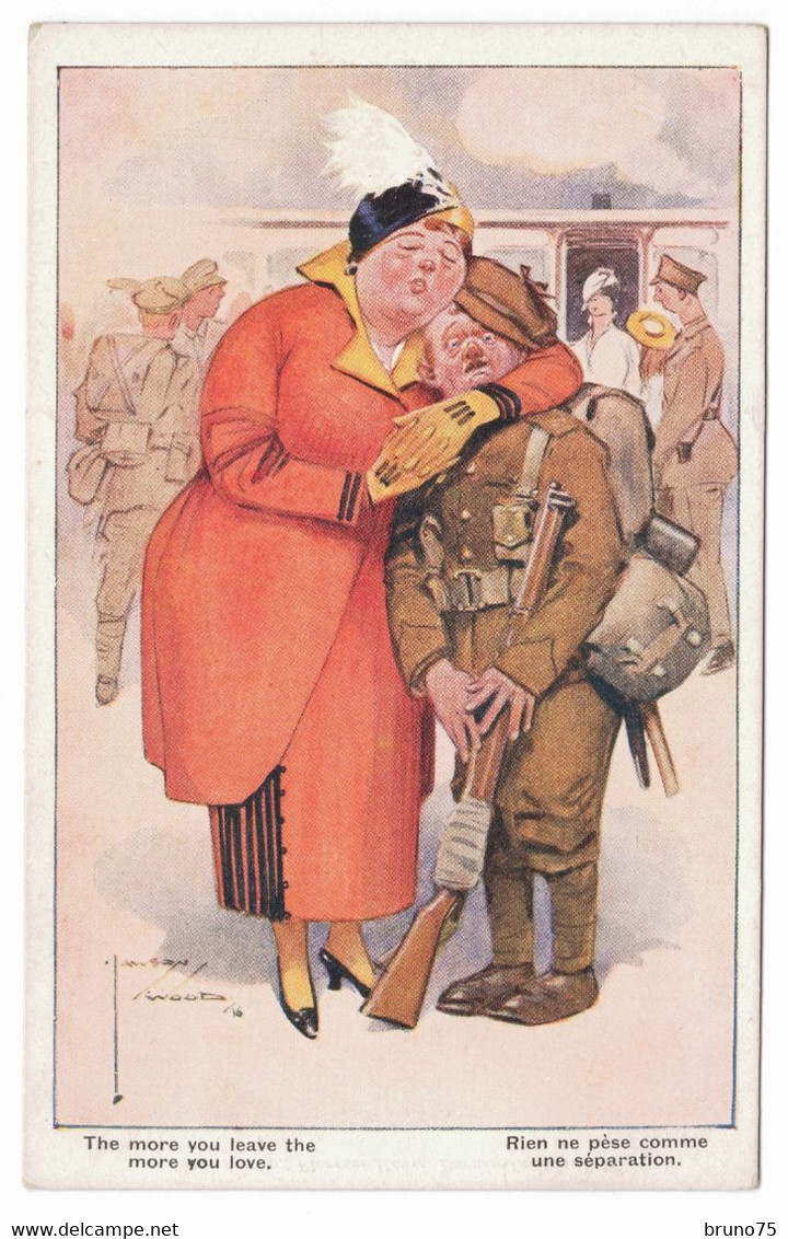 Lawson WOOD - The More You Leave, The More You Love - Inter-Art No. 1754 - WW1 - Wood, Lawson