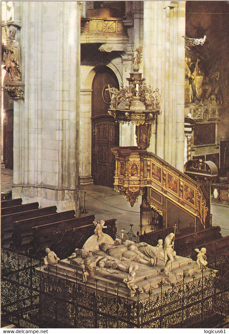 PRAGUE:ROYAL MAUSOLEUM BY A.COLLINS FROM 1564-1989, AND LATE RENAISSANCE PULPIT,UNUSED,CZECH REPUBLIC. - Monumenti