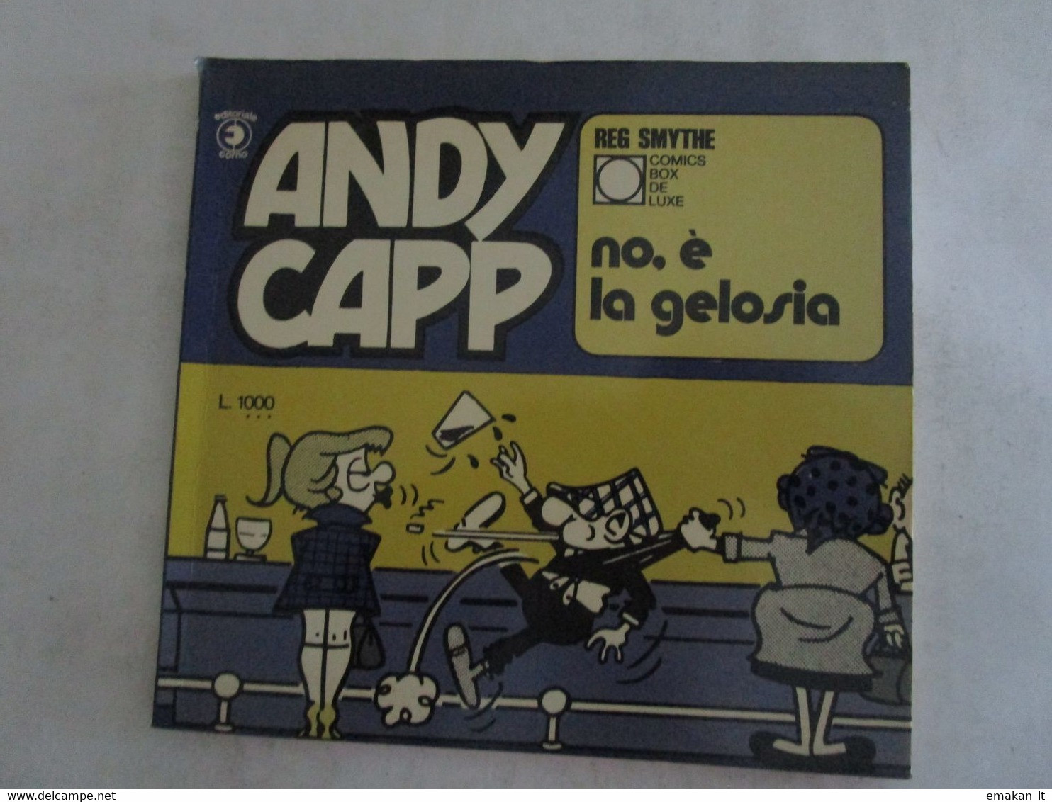 # ANDY CAPP N 33 / 1978 / COMICS BOX DE LUXE / NO , E' LA GELOSIA - First Editions