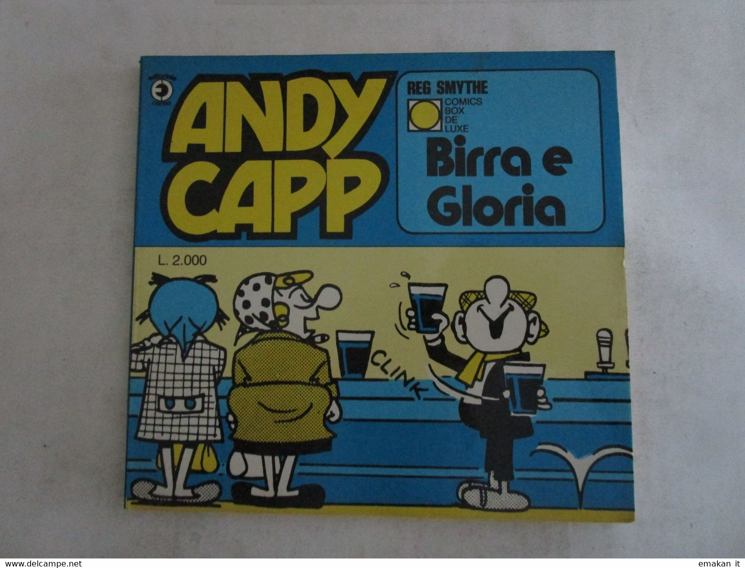 # ANDY CAPP N 64 / 1984 / COMICS BOX DE LUXE / BIRRA E GLORIA - Erstauflagen