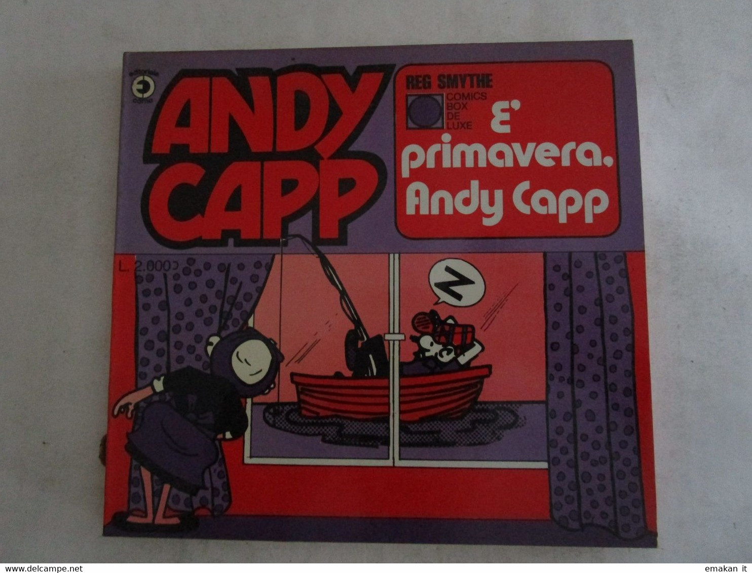 # ANDY CAPP N 60 / 1983 / COMICS BOX DE LUXE / E' PRIMAVERA  ANDY CAPP - First Editions