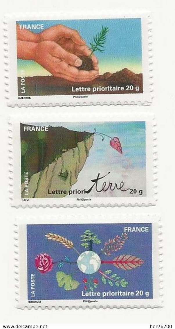 TIMBRE DE FRANCE  AUTOADHESIF  COTE  YVERT ET TELLIER 2022 **NSTDC  N° 626A 627A 637A - Andere & Zonder Classificatie