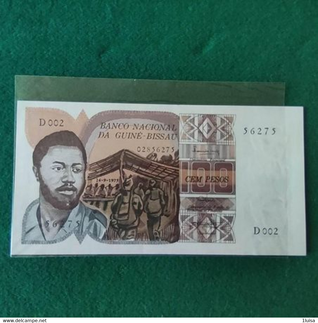 GUINEA BISSAU 100 PESOS 1975 - Guinee-Bissau