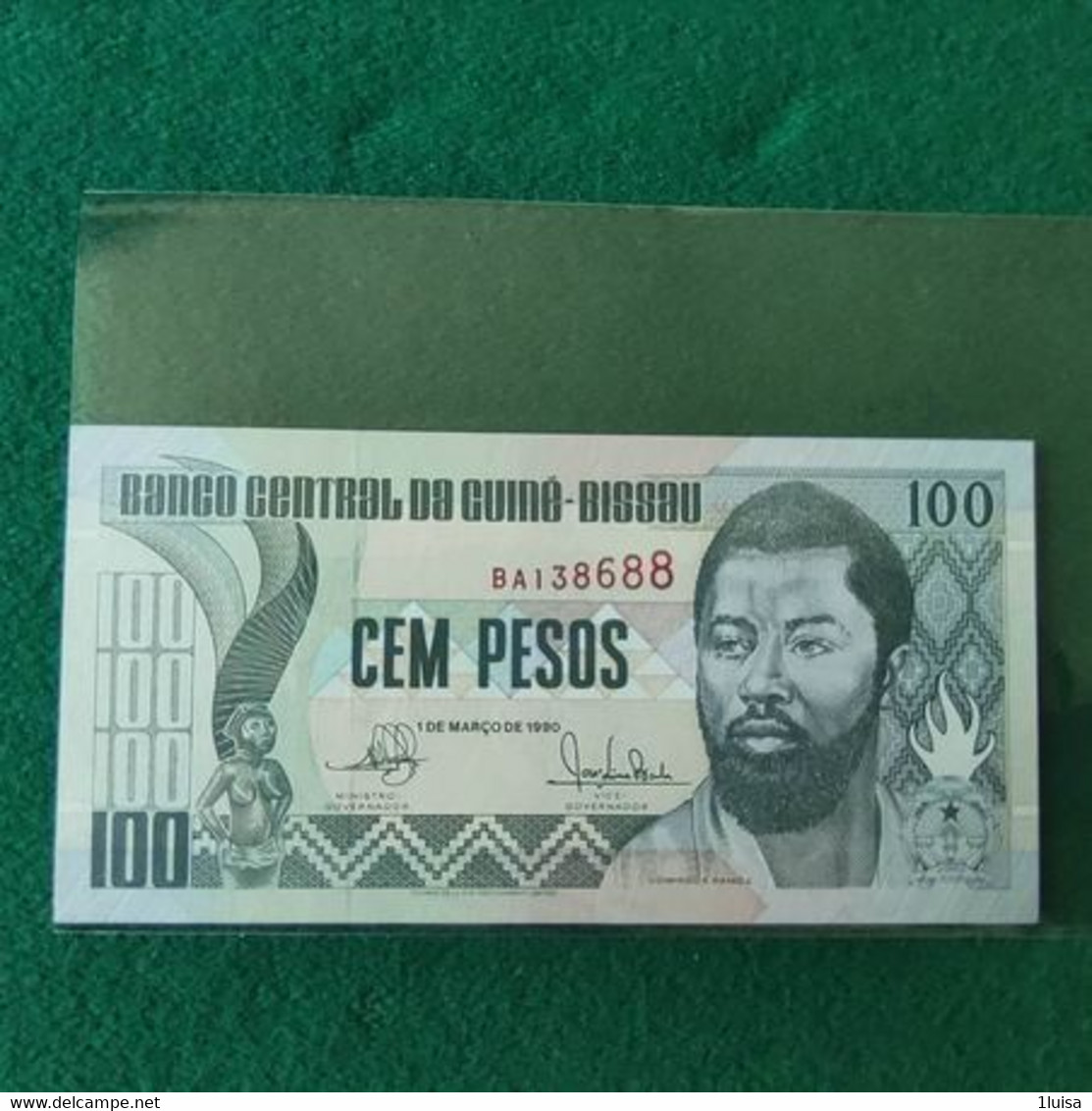 GUINEA BISSAU 100 PESOS 1990 - Guinee-Bissau