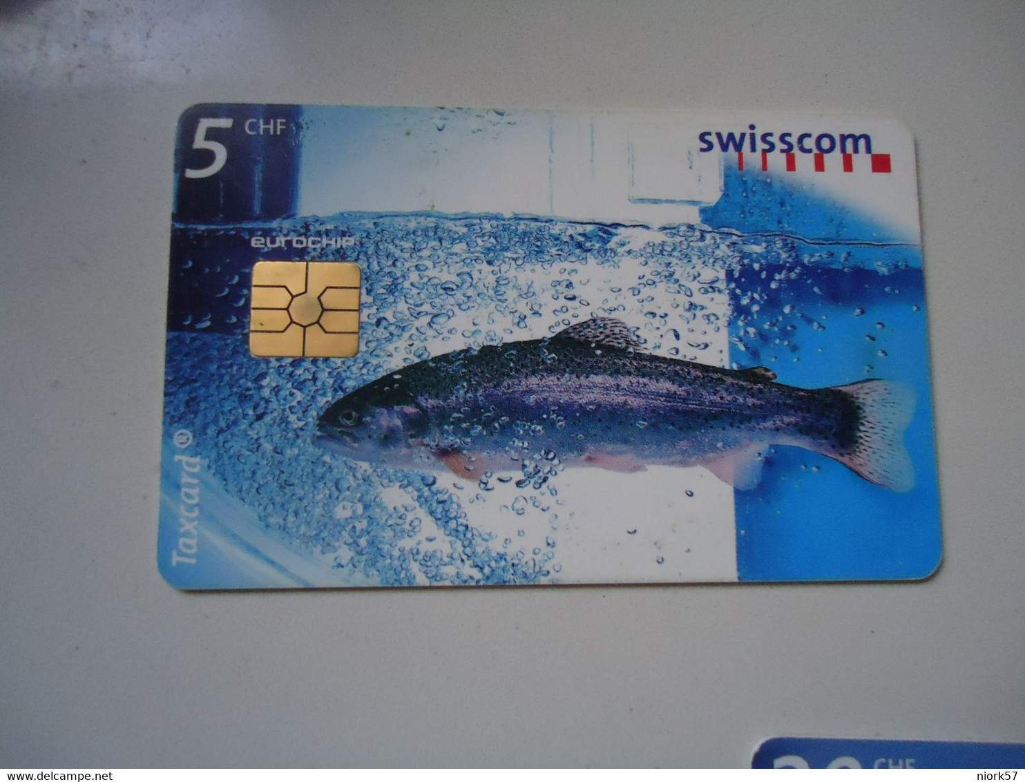 SWITZERLAND USED   PHONECARDS FISH - Peces