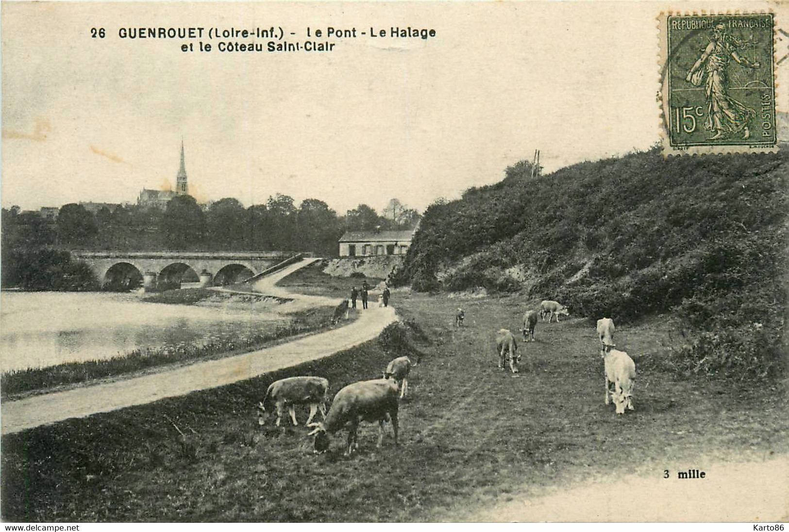 Guenrouet * Le Pont * Le Halage * Le Coteau St Clair - Guenrouet