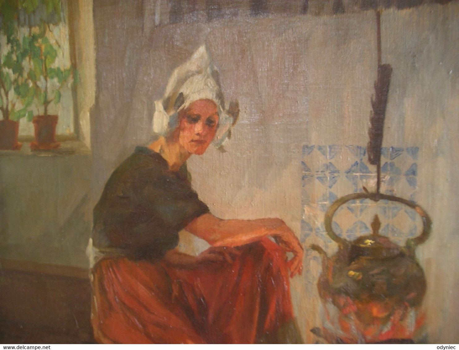 Wilhelm Christens (1878-1964) Oil Painting,Germany - Olii