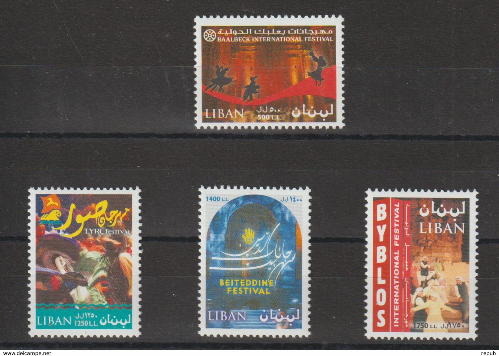 Liban 2004 Festivals 397-400, 4 Val ** MNH - Lebanon