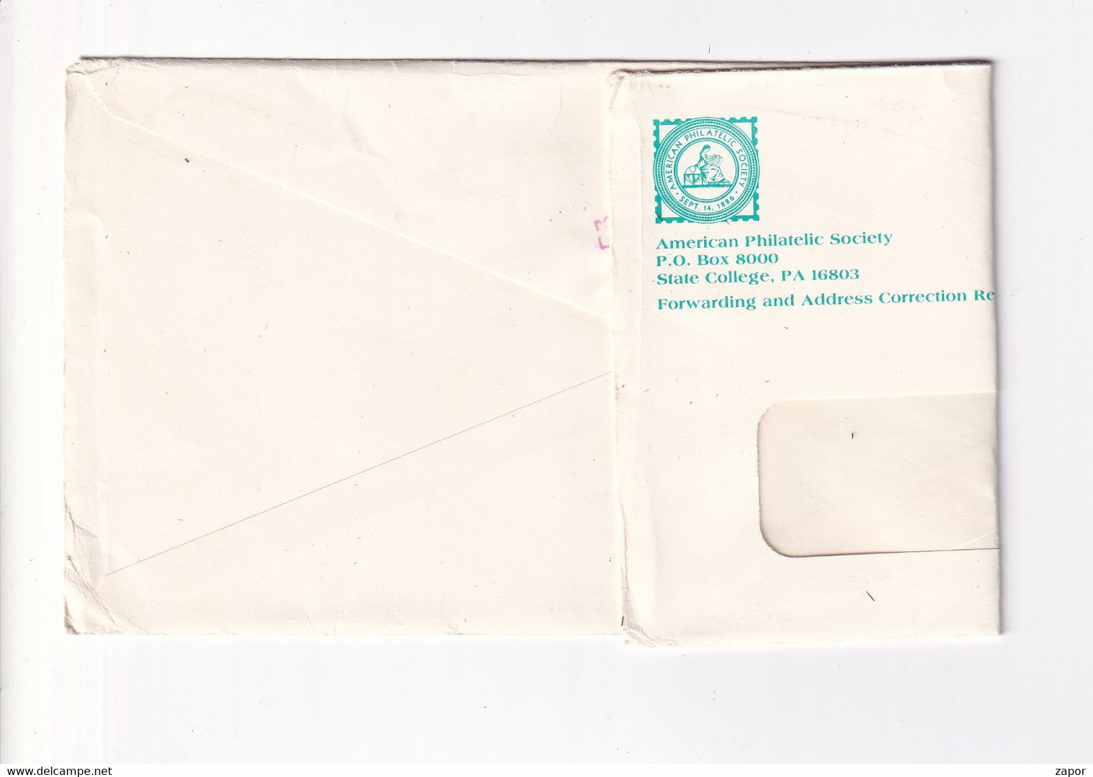 Letter From American Philatelic Society - State College - 1981-00