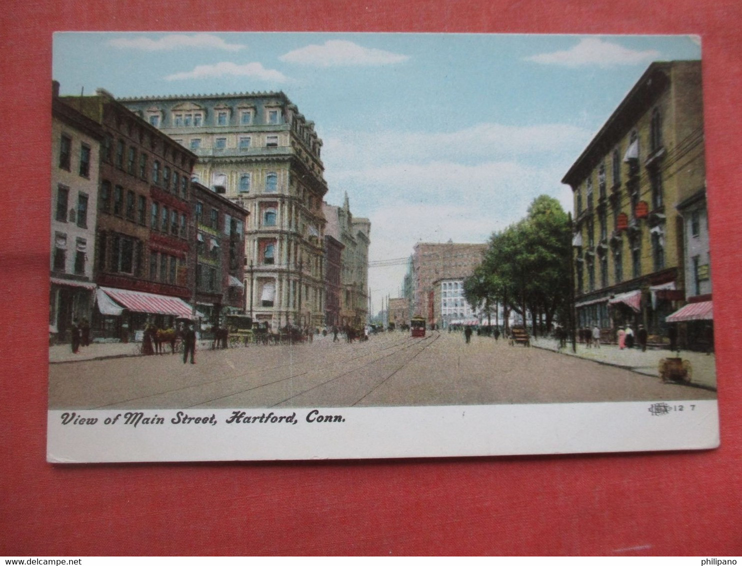 Main Street.   Hartford - Connecticut    Ref  5307 - Hartford