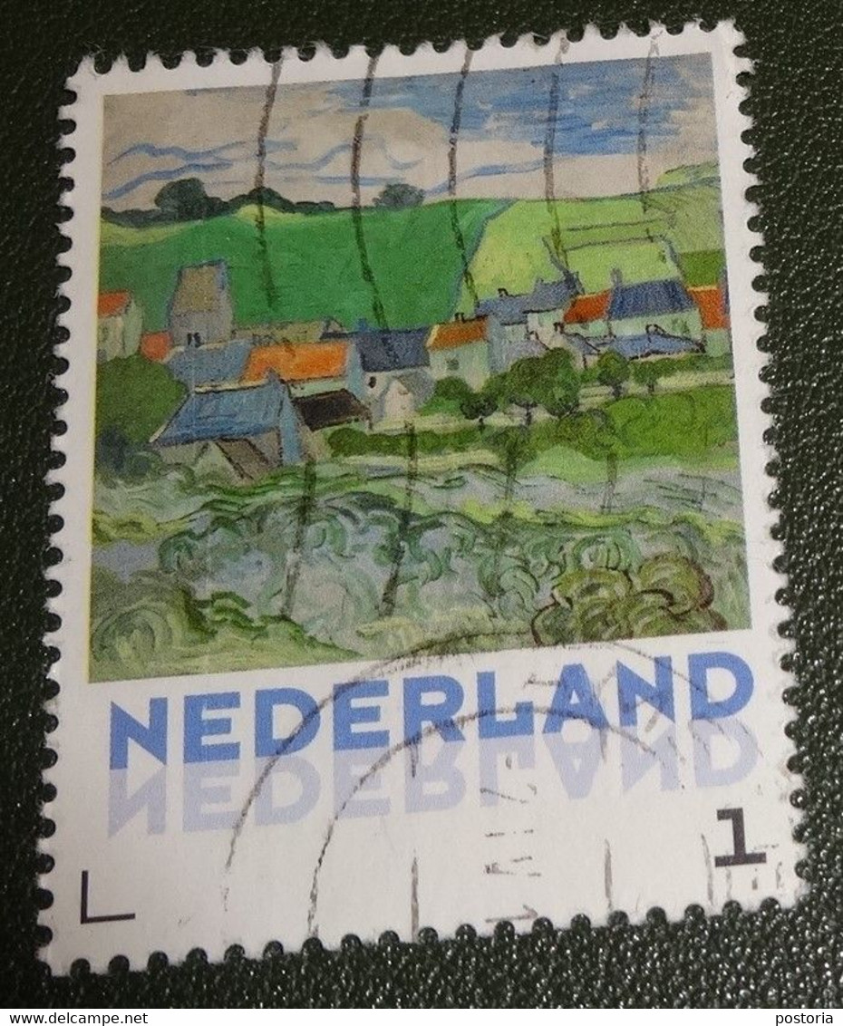 Nederland - NVPH - Xxxx - 2015 - Persoonlijke Gebruikt - Vincent Van Gogh - Stad En Dorp - Nr 10 - Francobolli Personalizzati