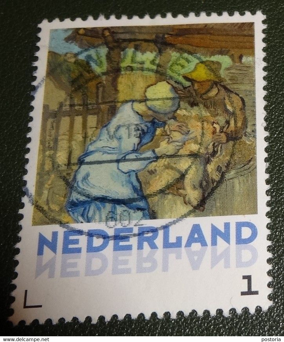 Nederland - NVPH - Xxxx - 2015 - Persoonlijke Gebruikt - Vincent Van Gogh - Boerenleven - Nr 8 - Timbres Personnalisés