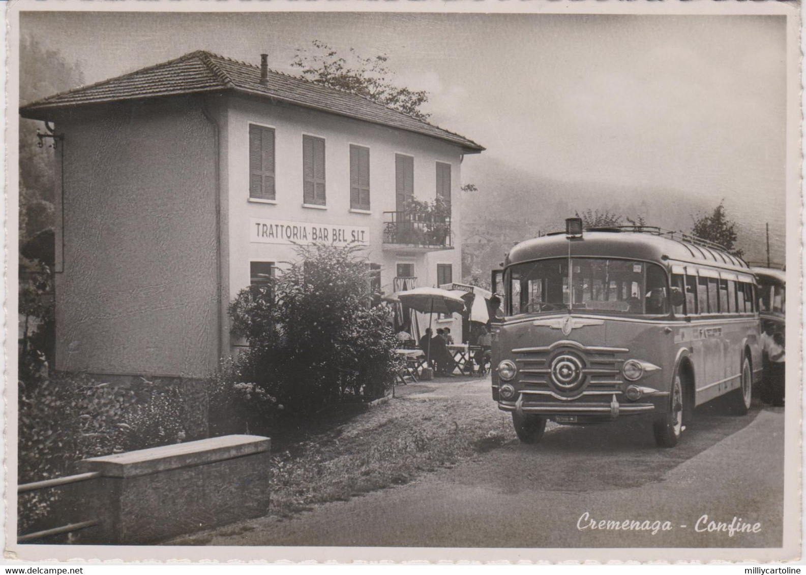 CREMENAGA VARESE CORRIERA  ANIMATA 1950 BELLA ! - Varese