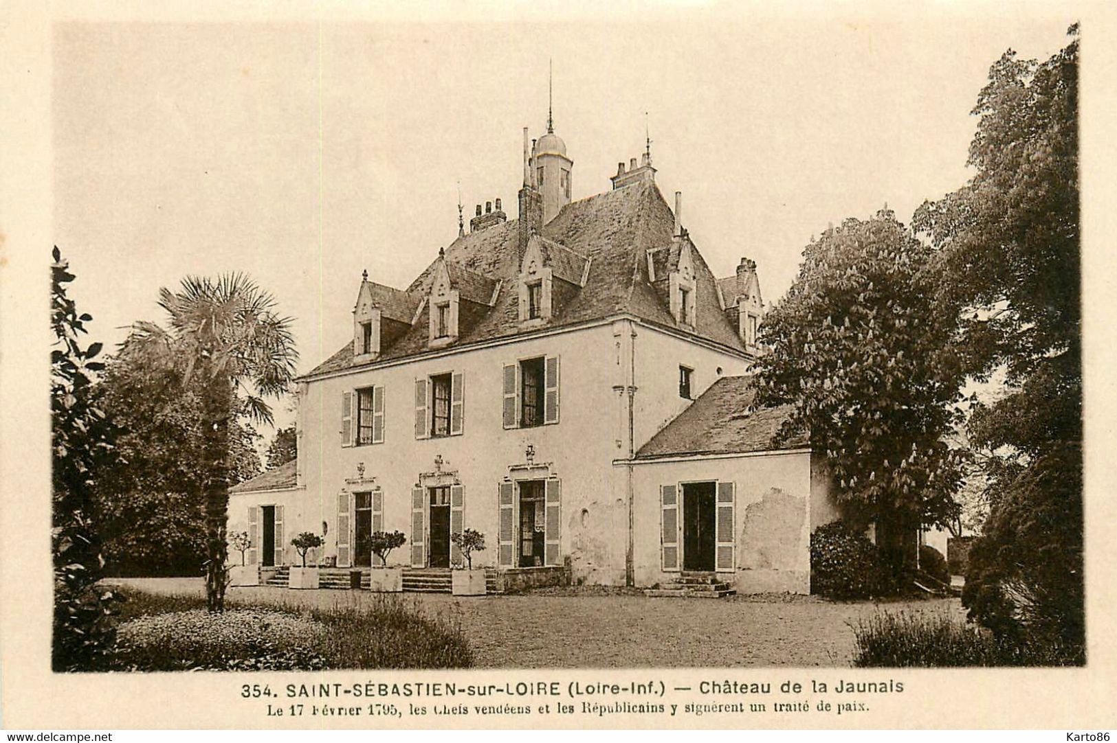 St Sébastien Sur Loire * Le Château De La Jaunais - Saint-Sébastien-sur-Loire
