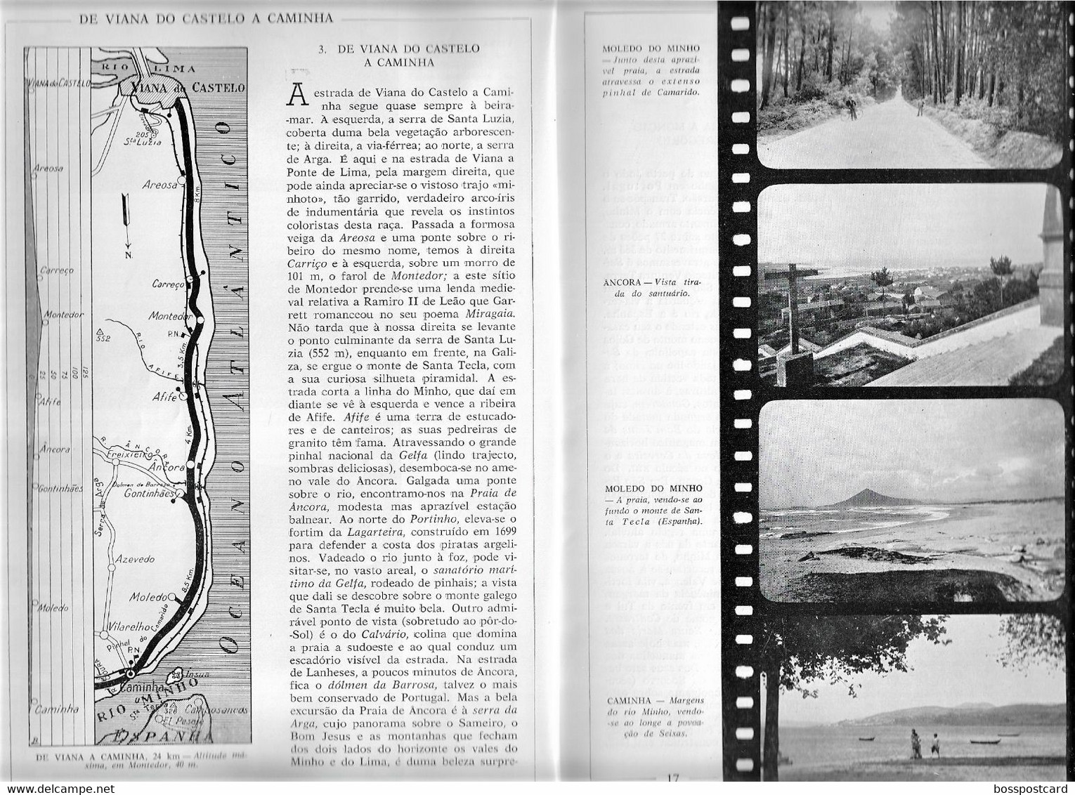 Braga Viana Do Castelo Póvoa De Varzim Barcelos Esposende Ponte De Lima Caminha Monção Gerês Vizela Estradas Portugal - Toerisme