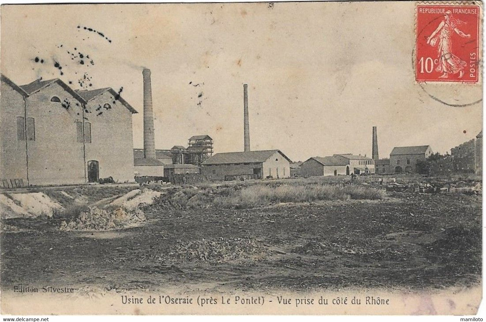 USINE DE L'OSERAIE ( Près Le Pontet ) - Lapalud