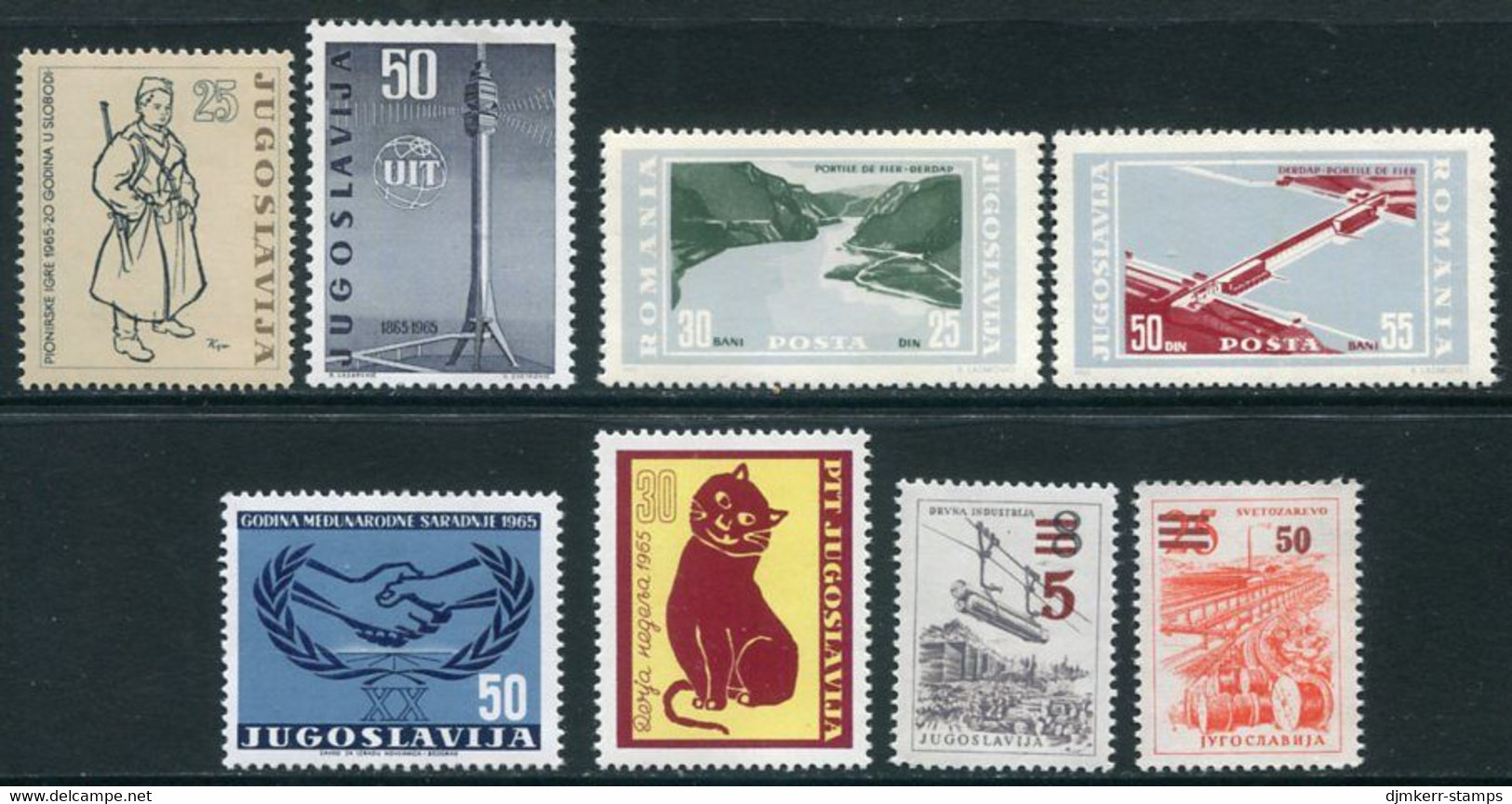 YUGOSLAVIA 1965 Six Complete Issues  MNH / **.  Michel 1113-15, 1124, 1133-35 - Ungebraucht