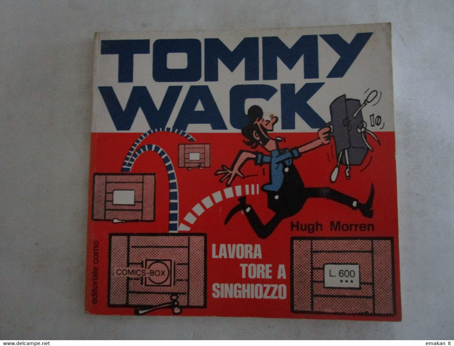 # TOMMY WACK N 32 / 1974 / COMICS BOX / LAVORATORE A SINGHIOZZO - Primeras Ediciones