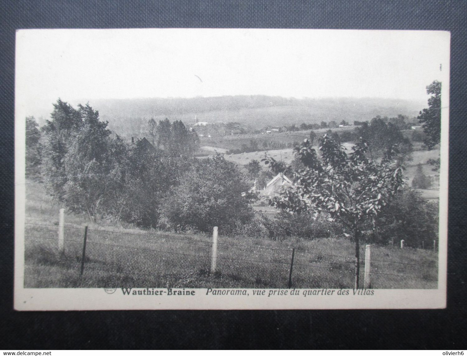 CP BELGIQUE (V2110) WAUTHIER BRAINE (2 Vues) Panorama, Vue Prise Du Quartier Des Villas - Braine-le-Château