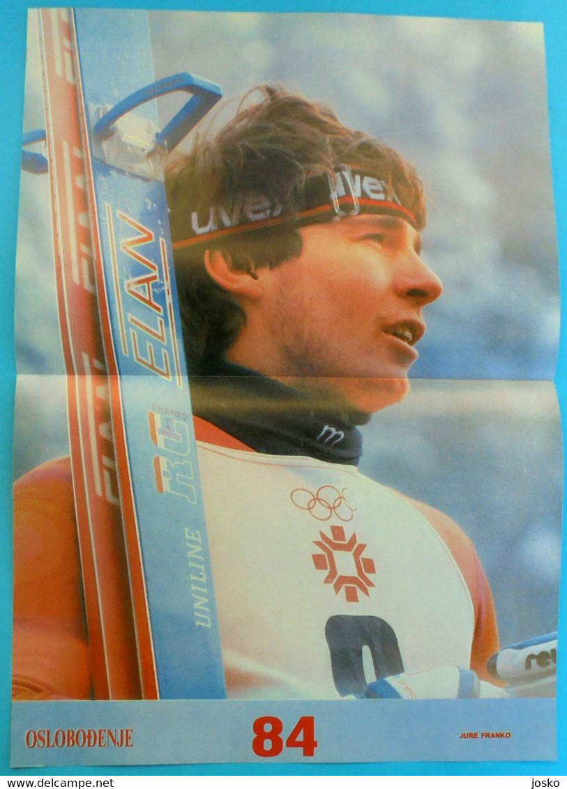 WINTER OLYMPIC GAMES 1984 SARAJEVO ... original vintage magazine - olympic review * Jeux Olympiques Olympia Olympiade
