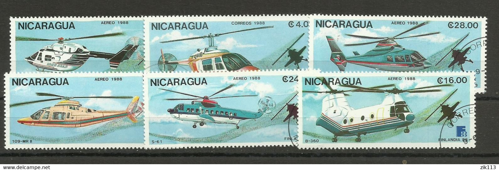 Nicaragua - Helicopters - Hélicoptères