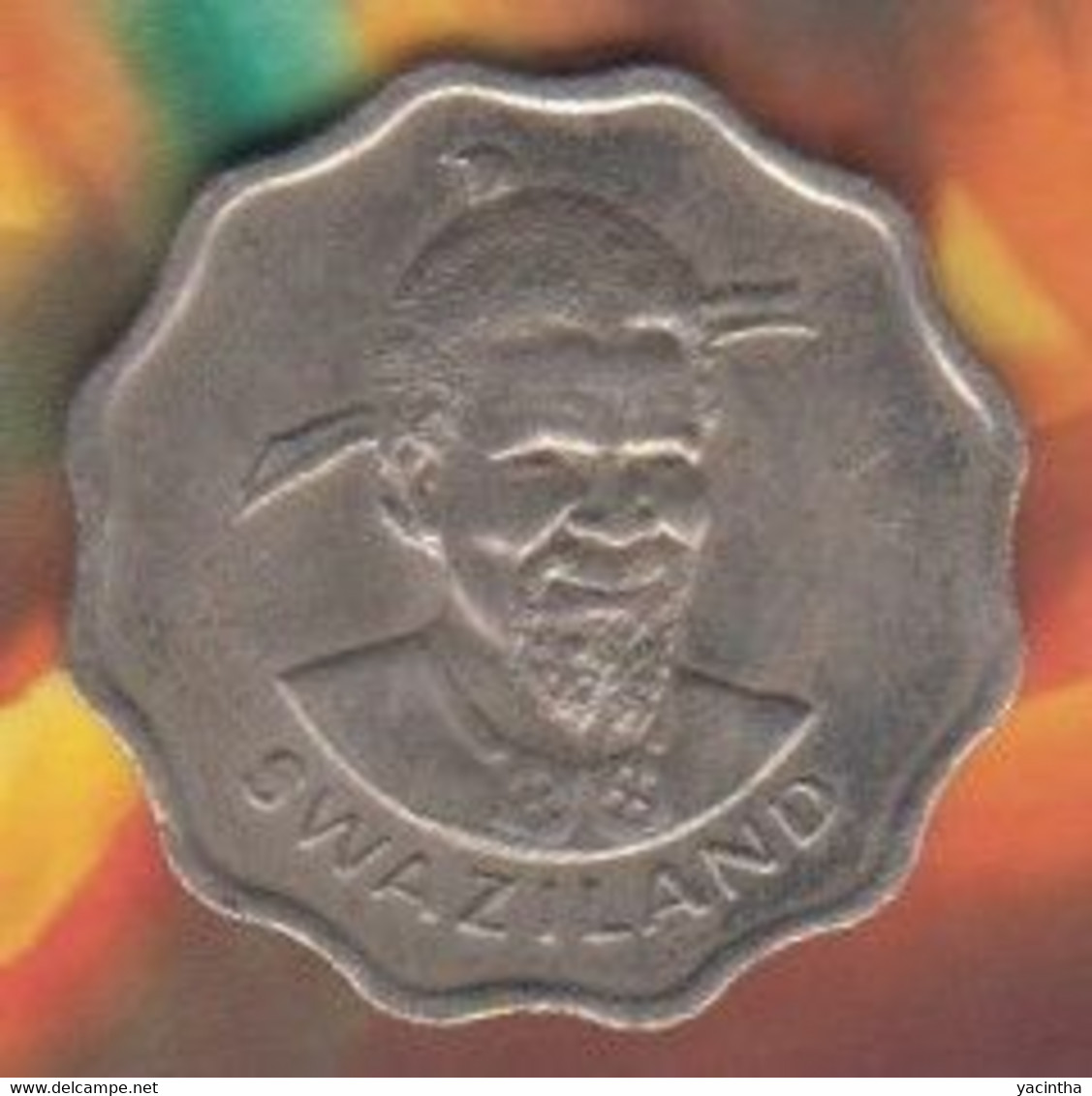 @Y@  Swaziland  5 Cents  1975    (970)   XF - Swasiland