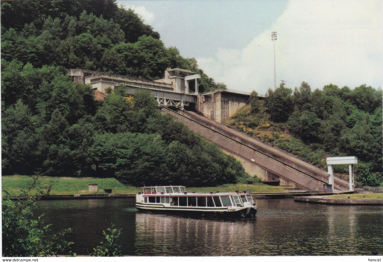 SAINT-LOUIS - ARZVILLER. Le Plan Incliné Transversal. Bateau-Restaurant "Le ROHAN" - Arzviller