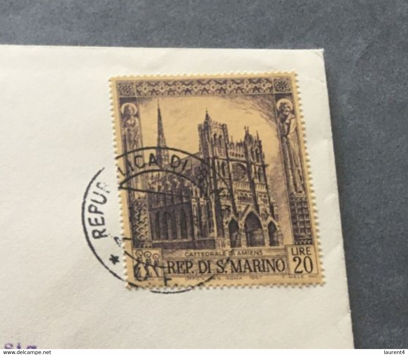 (3 C 21) San Marino Letter Posted To Germany - Otros & Sin Clasificación