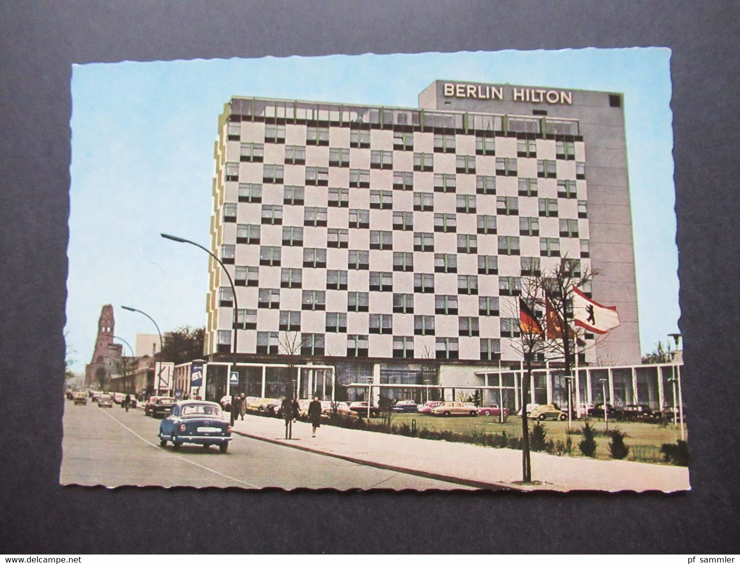 Berlin ca.1970er Jahre Bildserie / 6 AK verschiedene Motive wie Luftbrücken Denkmal, Kongreßhalle usw.