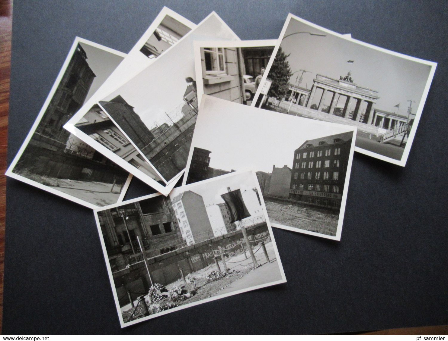 Berlin Fotos Ca.1962 Mit Berliner Mauer Z.B. Spruch 13000 Frauen Von Ihren Männern Getrennt Und. Neue Zeit Union Verlag - Places