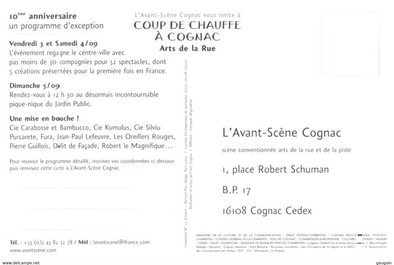 CPM - EINSTEIN - Oeuvre De Bernard Bras - Publicité L'Avant Scène COGNAC ... Edition Pub - Premio Nobel