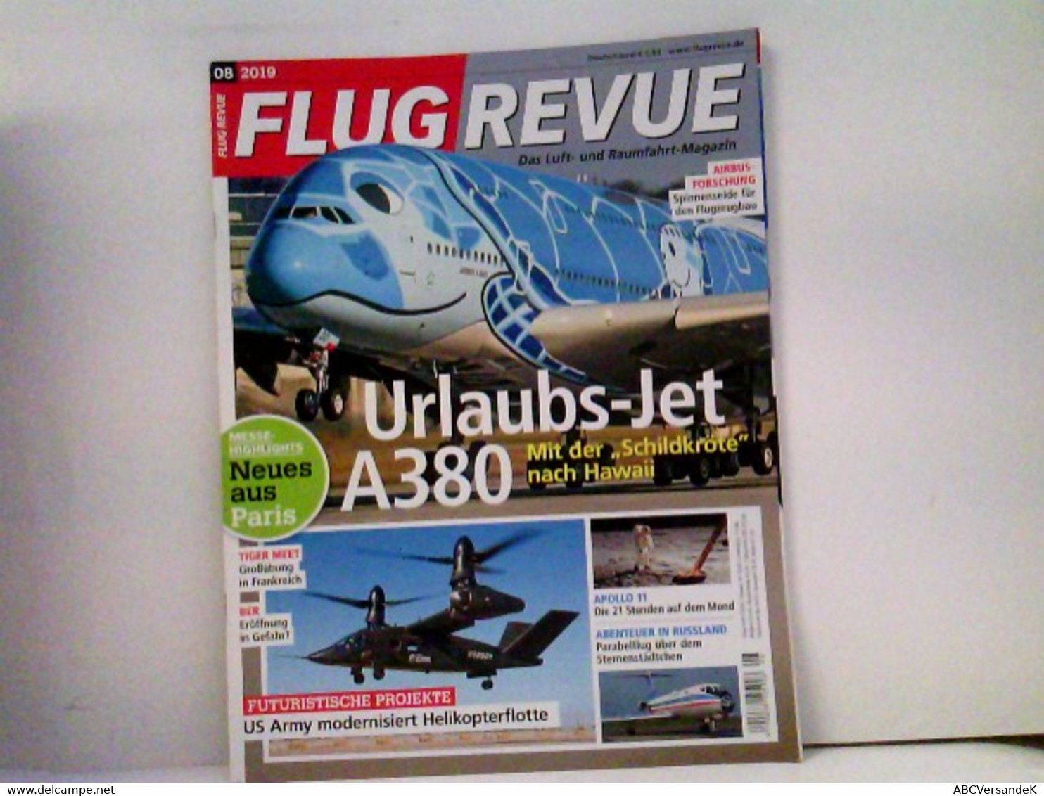 FLUG REVUE Das Luft- Und Raumfahrt-Magazin 2019-08 - Transport