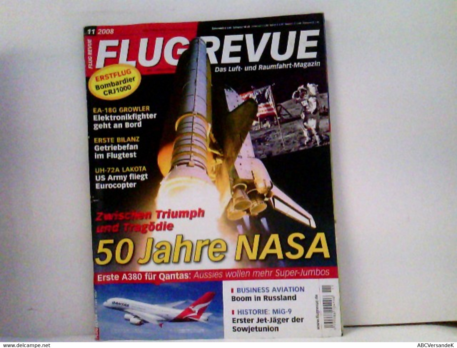 FLUG REVUE Das Luft- Und Raumfahrt-Magazin 2008-11 - Transports