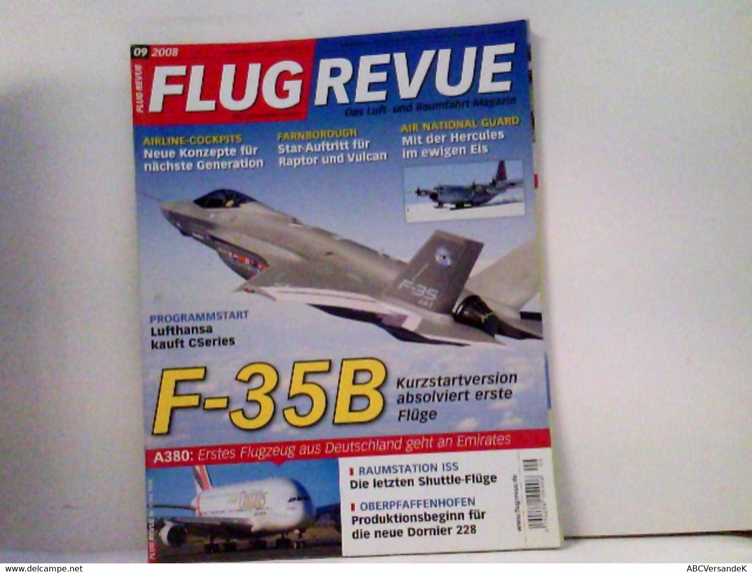 FLUG REVUE Das Luft- Und Raumfahrt-Magazin 2008-09 - Transports