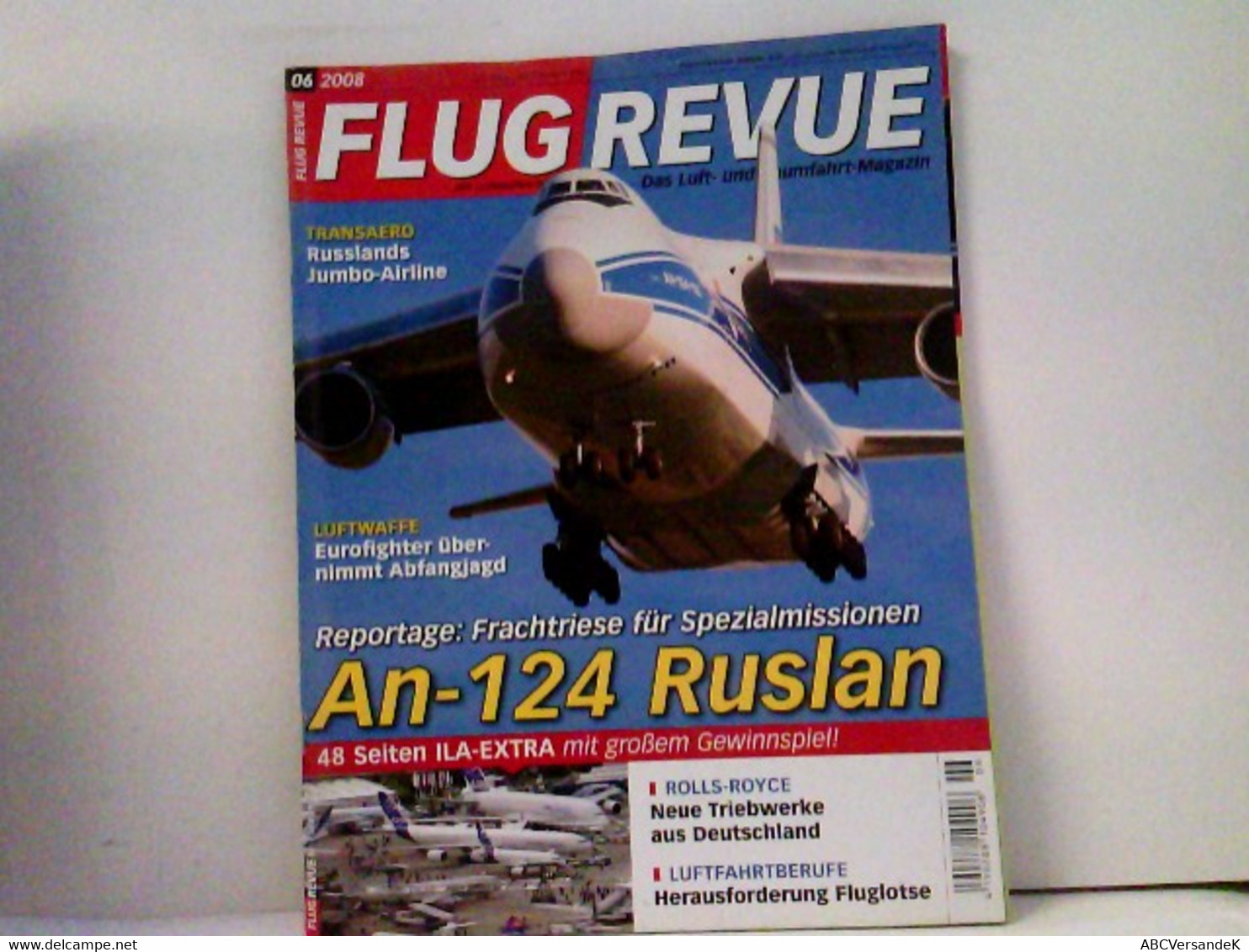 FLUG REVUE Das Luft- Und Raumfahrt-Magazin 2008-06 - Transport