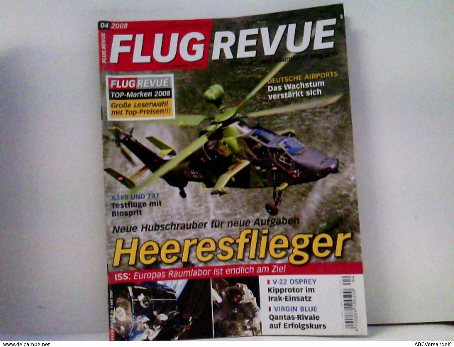 FLUG REVUE Das Luft- Und Raumfahrt-Magazin 2008-04 - Transporte